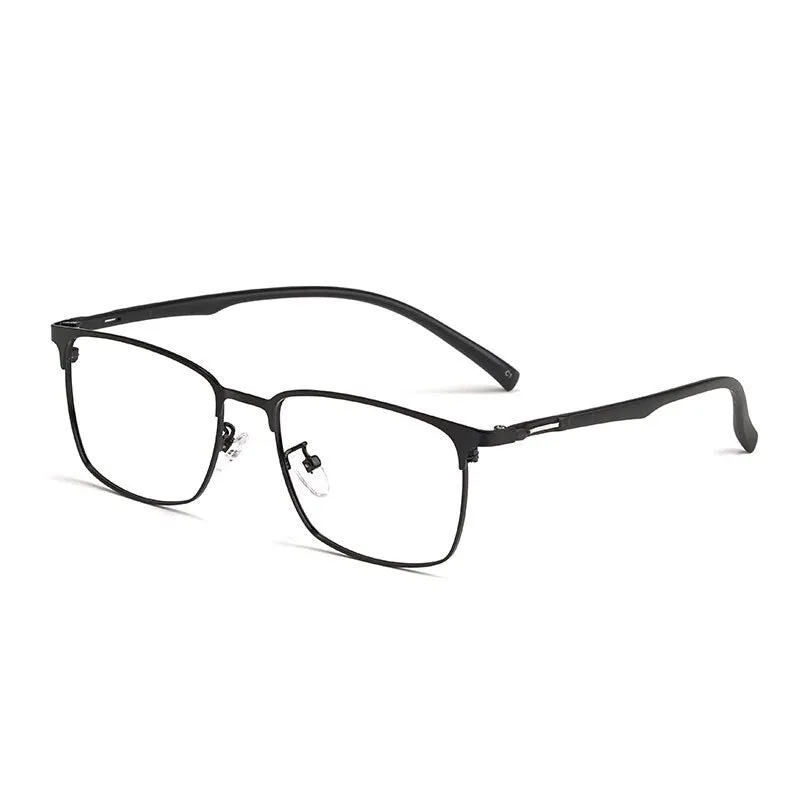 Yimaruili Men's Full Rim Alloy Frame Eyeglasses 89027