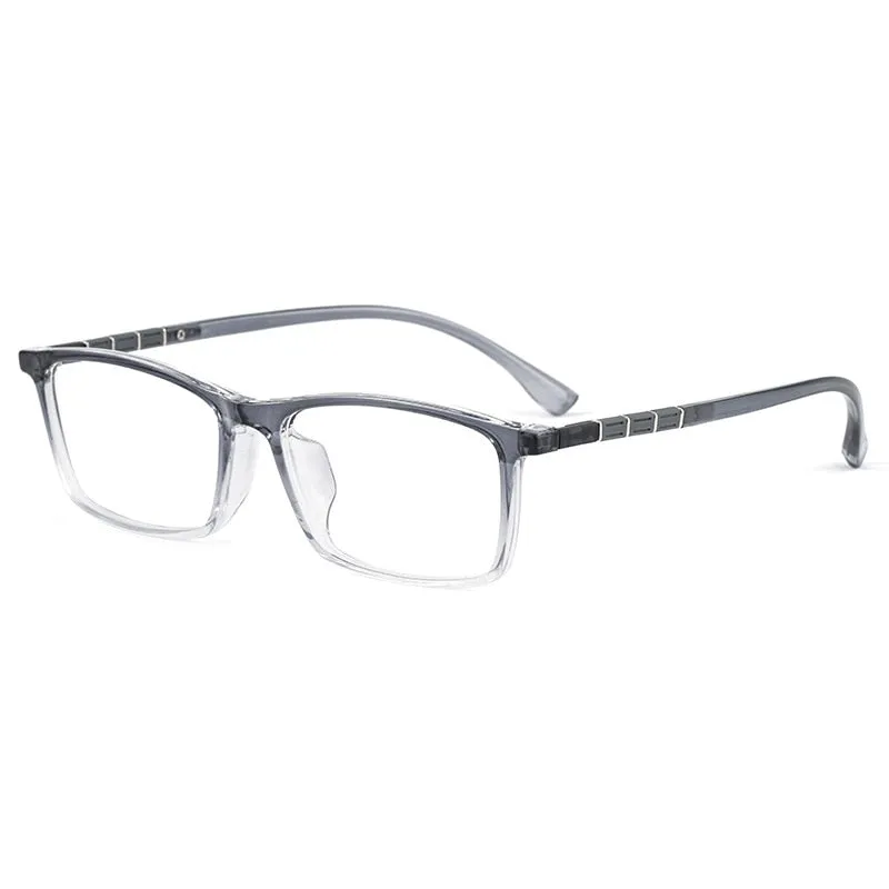 Yimaruili Men's Full Rim Square Tr90 Sport Eyeglasses 96005R