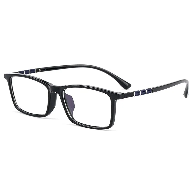Yimaruili Men's Full Rim Square Tr90 Sport Eyeglasses 96005R