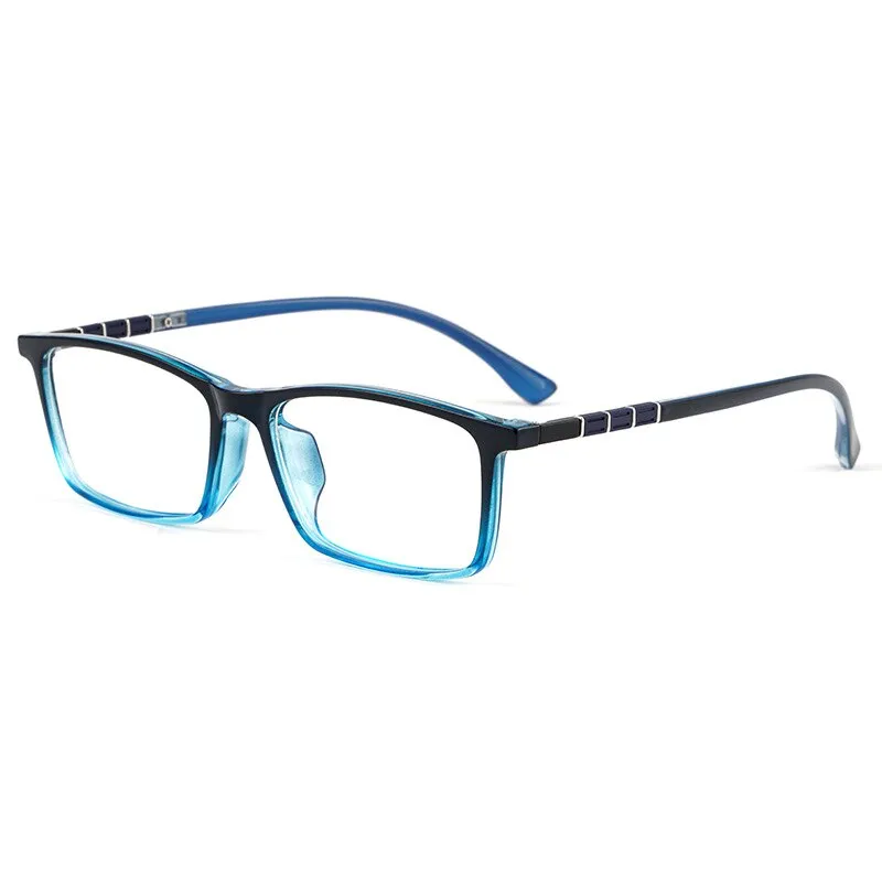 Yimaruili Men's Full Rim Square Tr90 Sport Eyeglasses 96005R