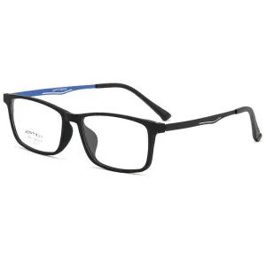 Yimaruili Men's Full Rim Titanium Frame Eyeglasses 9827