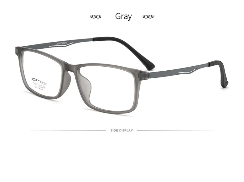 Yimaruili Men's Full Rim Titanium Frame Eyeglasses 9827