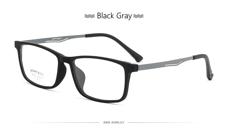 Yimaruili Men's Full Rim Titanium Frame Eyeglasses 9827