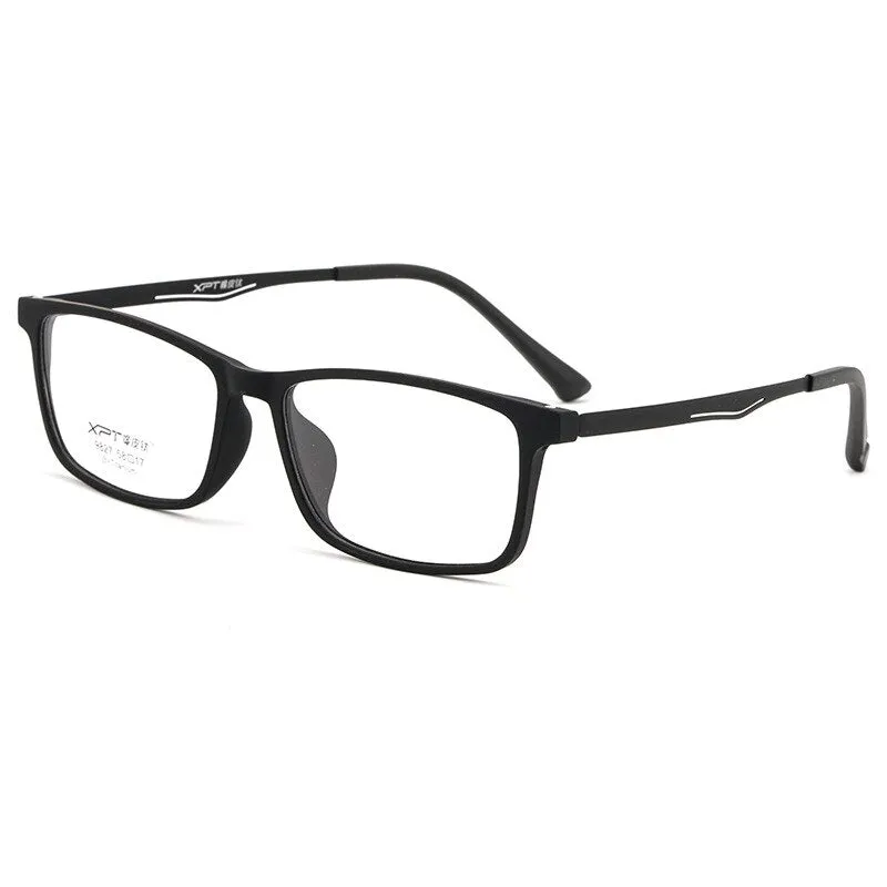 Yimaruili Men's Full Rim Titanium Frame Eyeglasses 9827