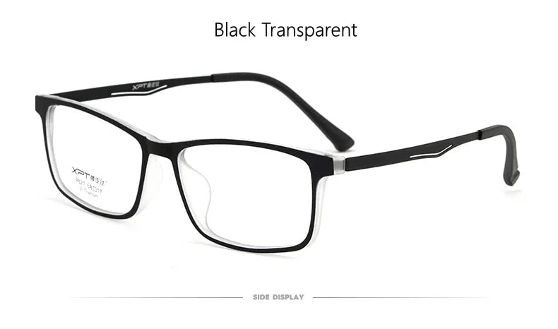 Yimaruili Men's Full Rim Titanium Frame Eyeglasses 9827