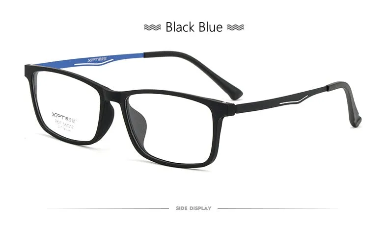 Yimaruili Men's Full Rim Titanium Frame Eyeglasses 9827