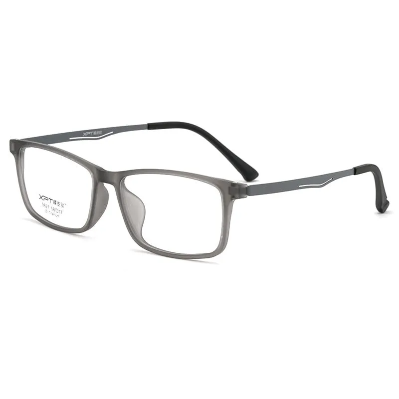 Yimaruili Men's Full Rim Titanium Frame Eyeglasses 9827