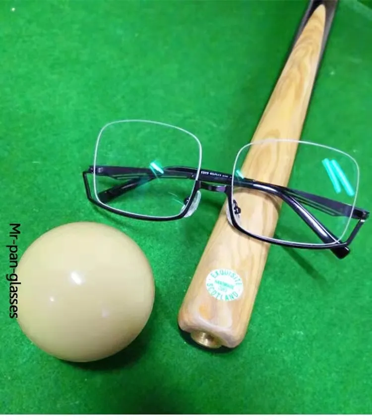 Yimaruili Men's Semi Rim Alloy Frame Eyeglasses YS01