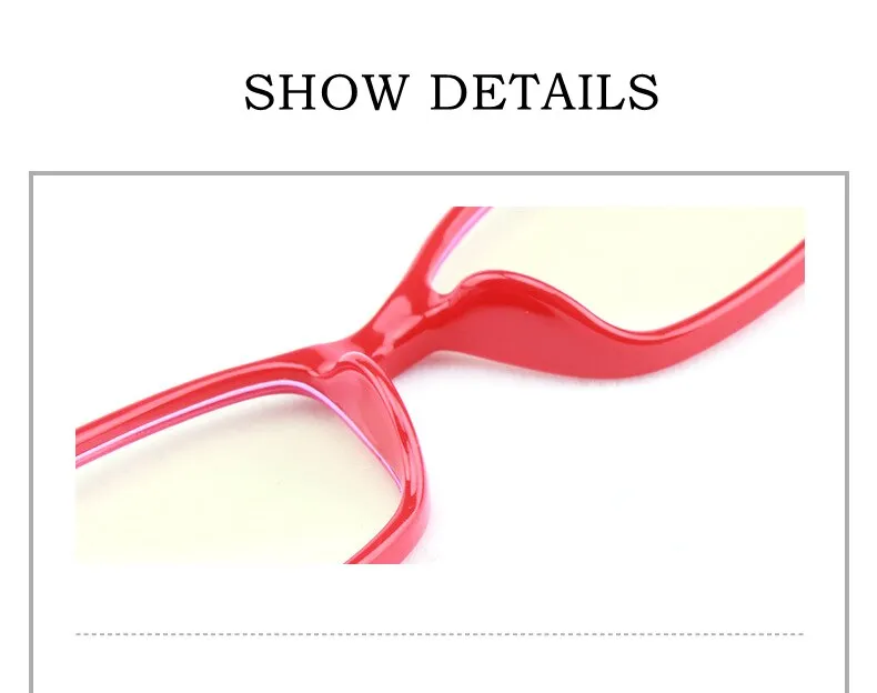 Yimaruili Unisex Children's Full Rim Square Acrylic Frame Eyeglasses F1676