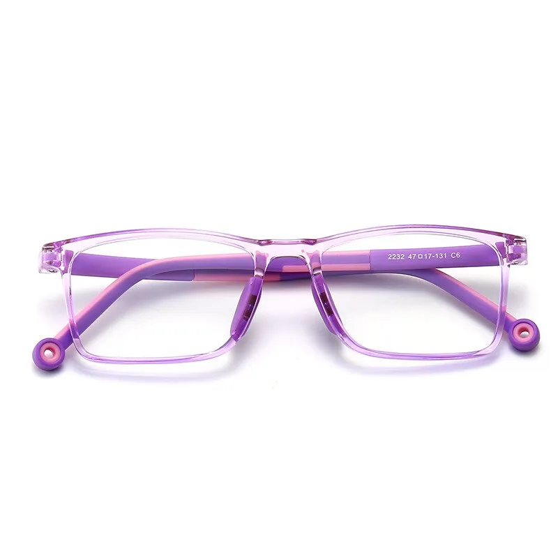 Yimaruili Unisex Children's Full Rim TR 90 Resin Frame Eyeglasses 2232