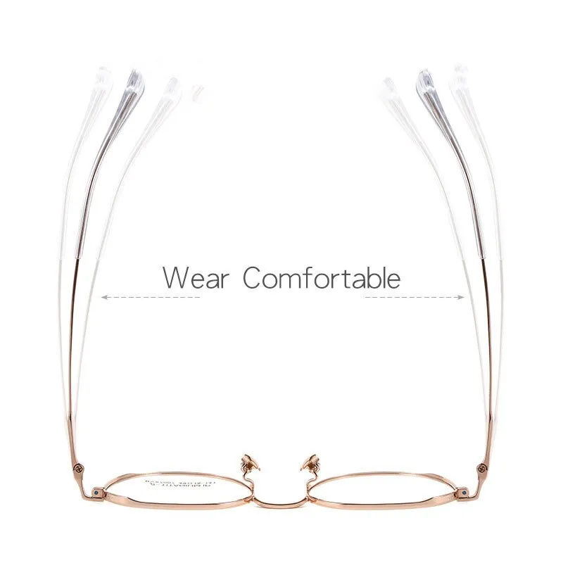Yimaruili Unisex Full Rim Polygon Titanium Eyeglasses BV87007