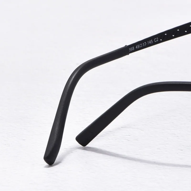 Yimaruili Unisex Full Rim Round Titanium Frame Eyeglasses 8868T