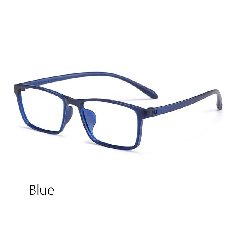 Yimaruili Unisex Full Rim Square Tr 90 Eyeglasses X1x2