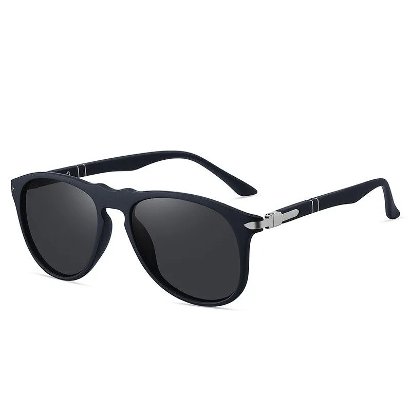 Yimaruili Unisex Full Rim Square Tr 90 Polarized Sunglasses C3057
