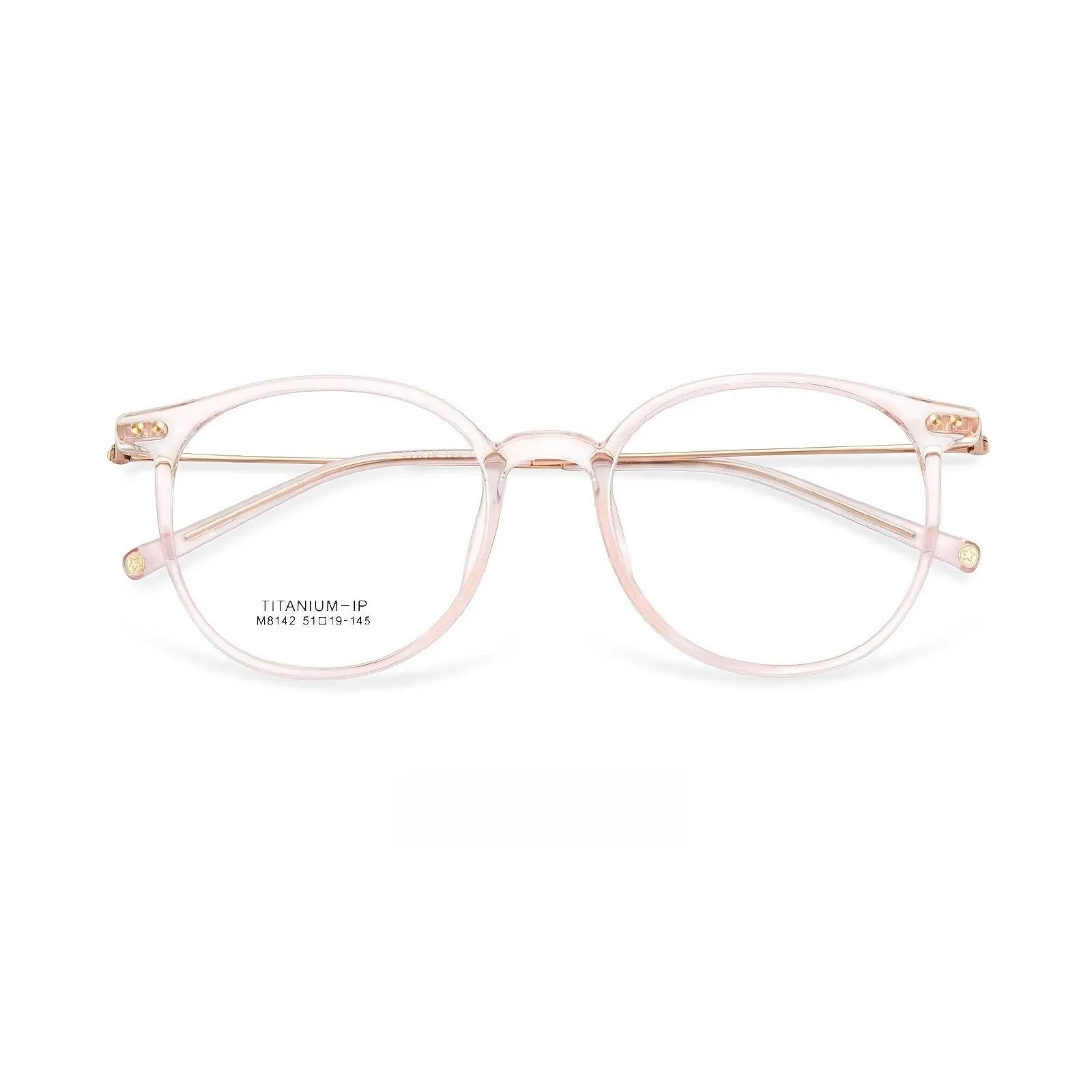 Yimaruili Unisex Full Rim Square Tr 90Titanium Eyeglasses M8142