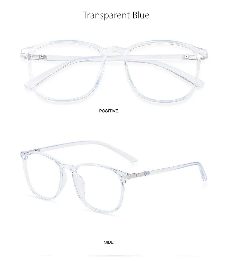 Yimaruili Unisex Full Rim TR 90 Resin Round Frame Eyeglasses 6621