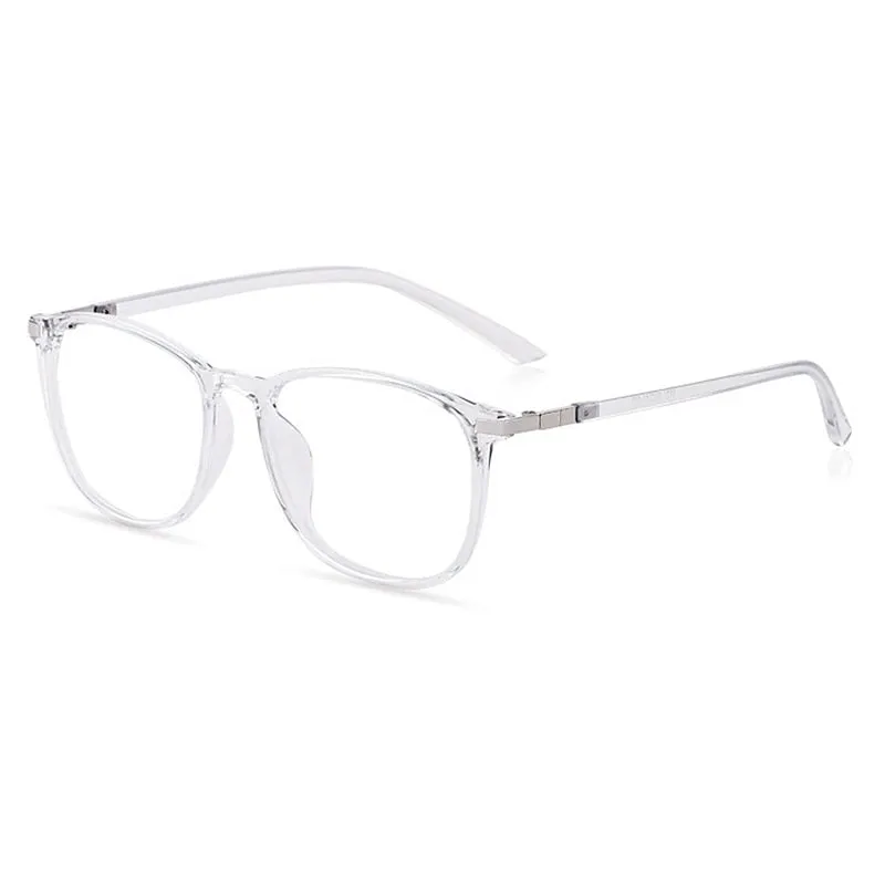 Yimaruili Unisex Full Rim TR 90 Resin Round Frame Eyeglasses 6621