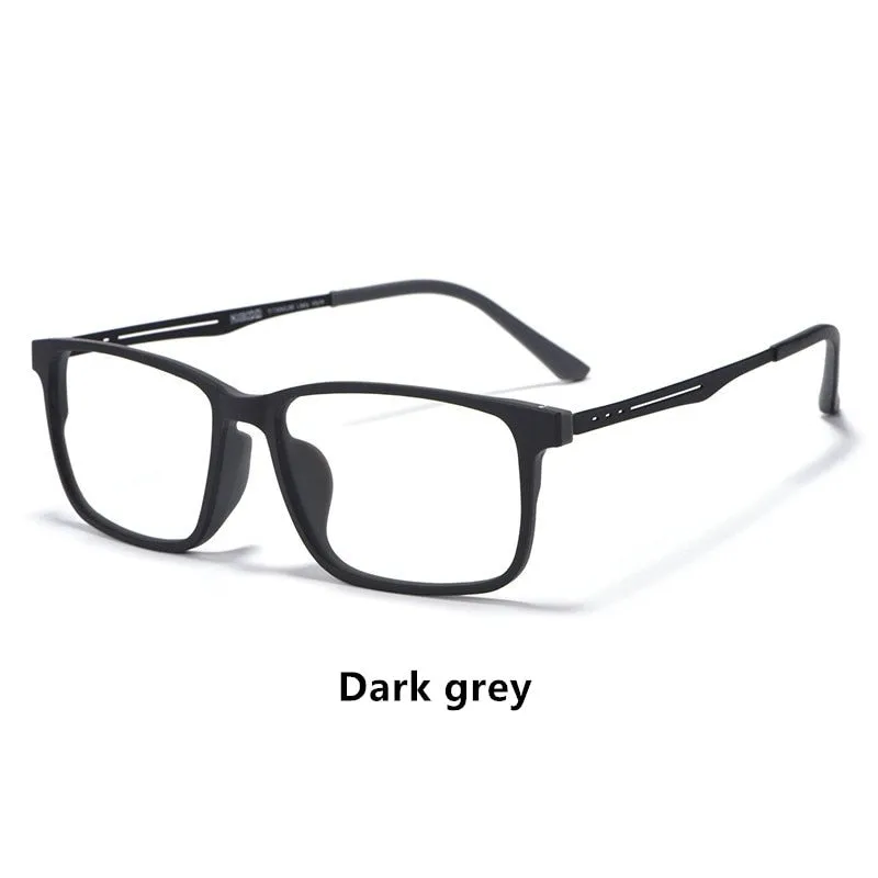 Yimaruili Unisex Full Rim Tr 90 Titanium Eyeglasses 8838