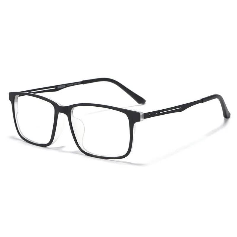 Yimaruili Unisex Full Rim Tr 90 Titanium Eyeglasses 8838