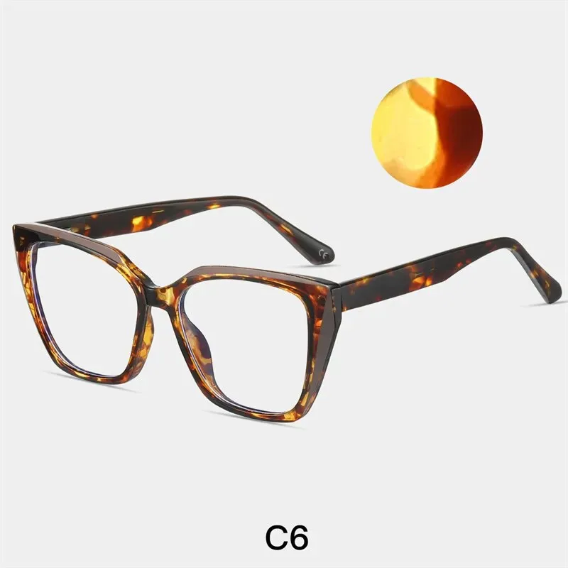 Yimaruili Women's Full Rim Cat Eye Tr 90 Acetate Eyeglasses 87216