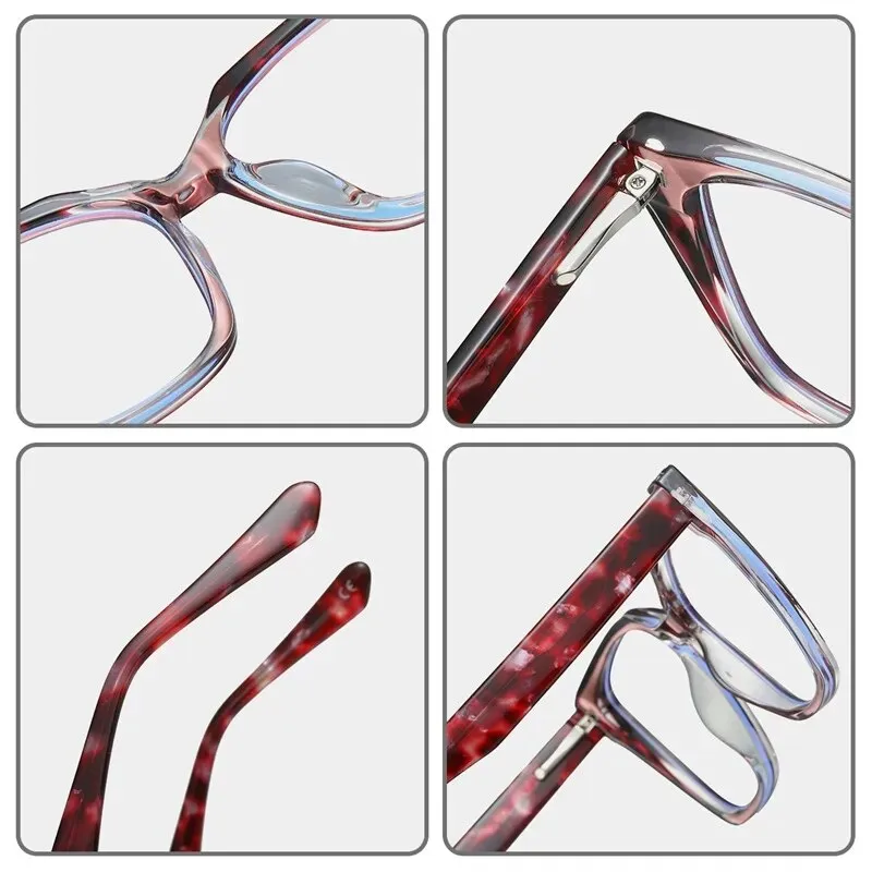 Yimaruili Women's Full Rim Cat Eye Tr 90 Acetate Eyeglasses 87216