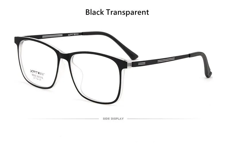 Yimaruli Men's Full Rim Titanium Square Frame Eyeglasses 9825