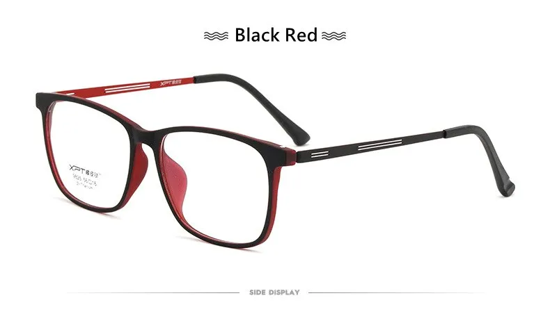 Yimaruli Men's Full Rim Titanium Square Frame Eyeglasses 9825