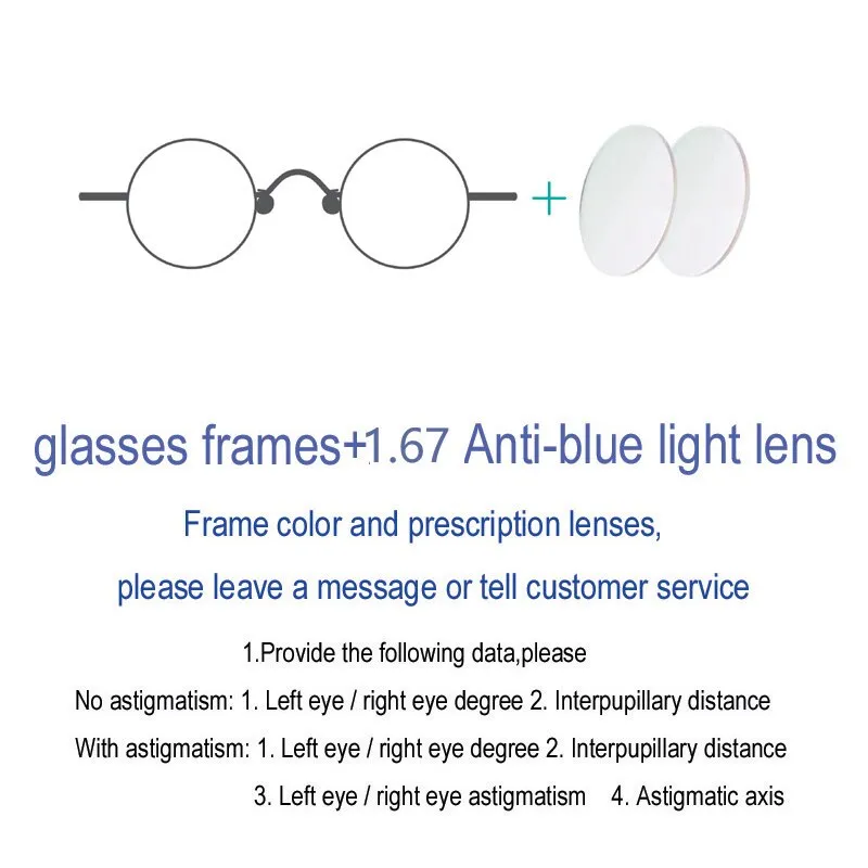 Yujo Unisex Full Rim Round Eyeglasses Acetate Y008