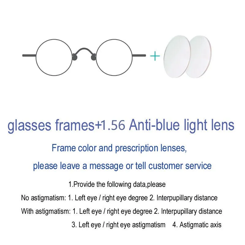 Yujo Unisex Full Rim Round Eyeglasses Acetate Y008