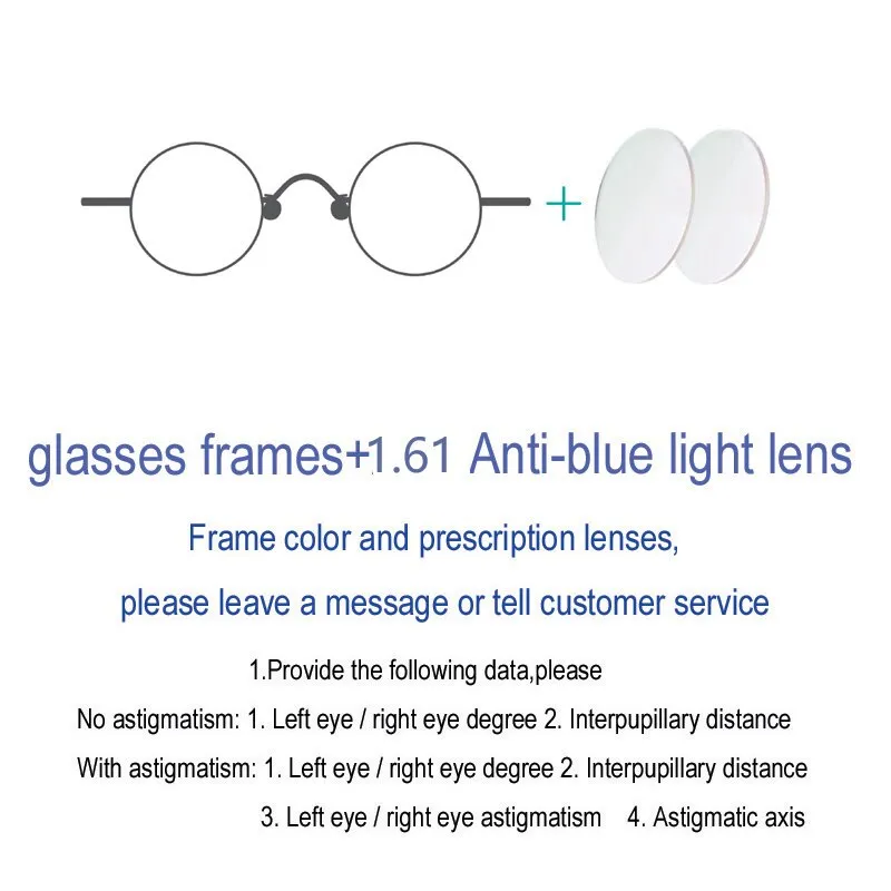 Yujo Unisex Full Rim Round Eyeglasses Acetate Y008