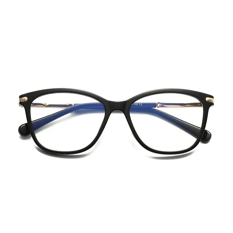 Zirosat Children's Unisex Full Rim Square Round Tr 90 Alloy Eyeglasses 20203