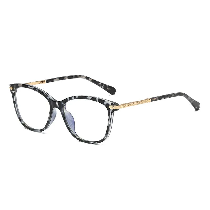 Zirosat Children's Unisex Full Rim Square Round Tr 90 Alloy Eyeglasses 20203
