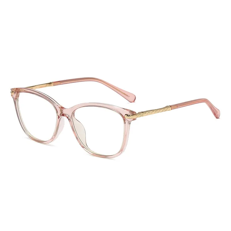 Zirosat Children's Unisex Full Rim Square Round Tr 90 Alloy Eyeglasses 20203