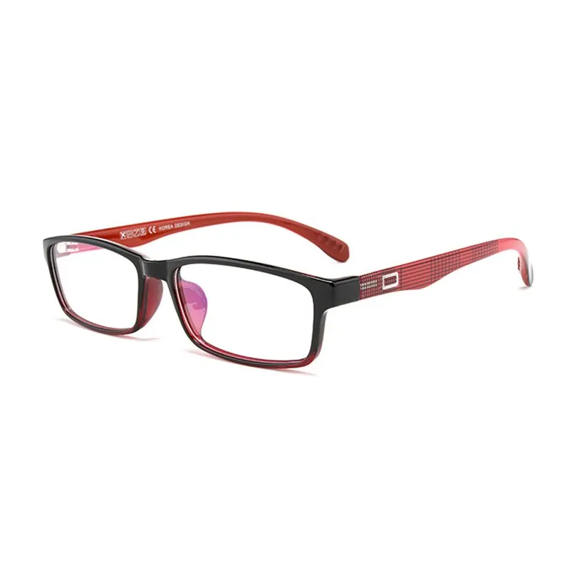 Zirosat Unisex Full Rim Square Tr 90 Eyeglasses 2300