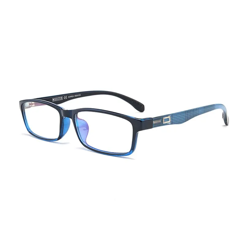 Zirosat Unisex Full Rim Square Tr 90 Eyeglasses 2300