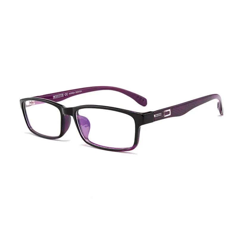 Zirosat Unisex Full Rim Square Tr 90 Eyeglasses 2300
