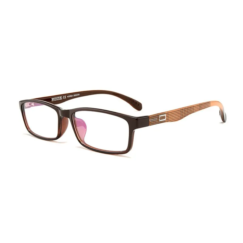 Zirosat Unisex Full Rim Square Tr 90 Eyeglasses 2300