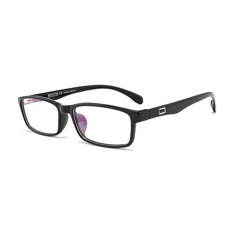 Zirosat Unisex Full Rim Square Tr 90 Eyeglasses 2300
