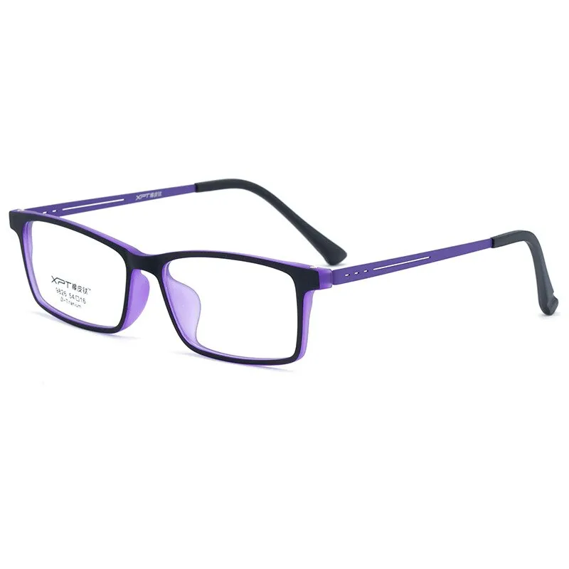 Zirosat Unisex Full Rim Square Tr 90 Titanium Eyeglasses 9826