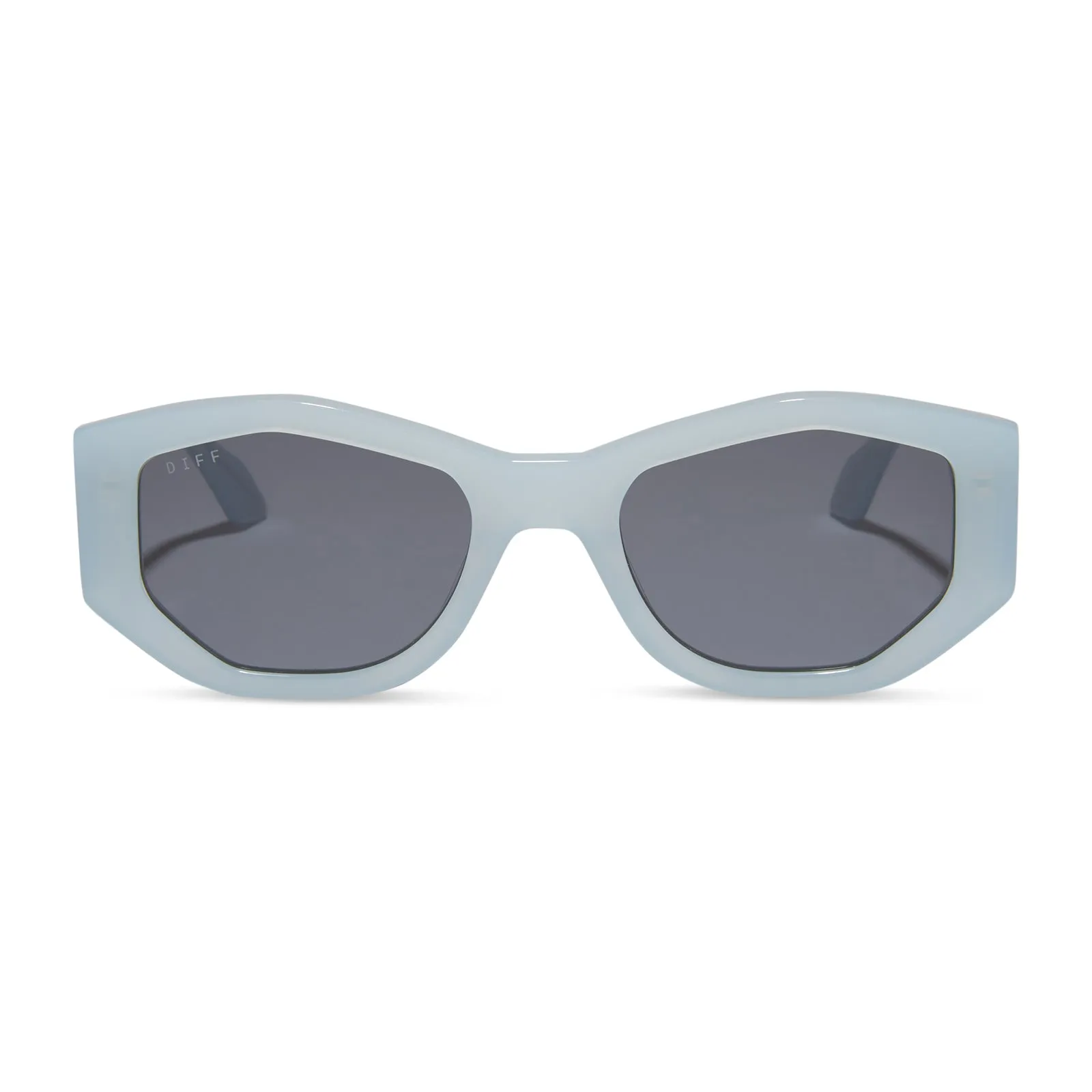 ZOE - BLUE DUST   GREY SUNGLASSES