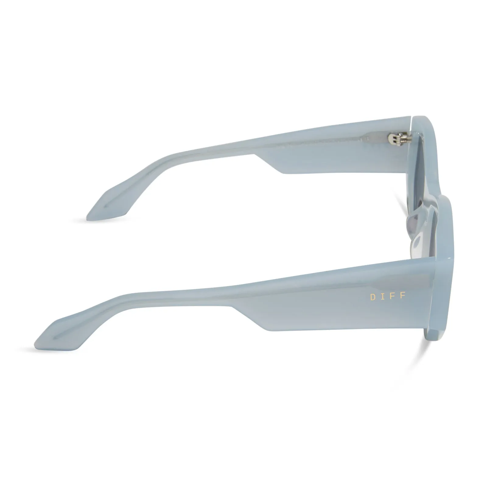 ZOE - BLUE DUST   GREY SUNGLASSES